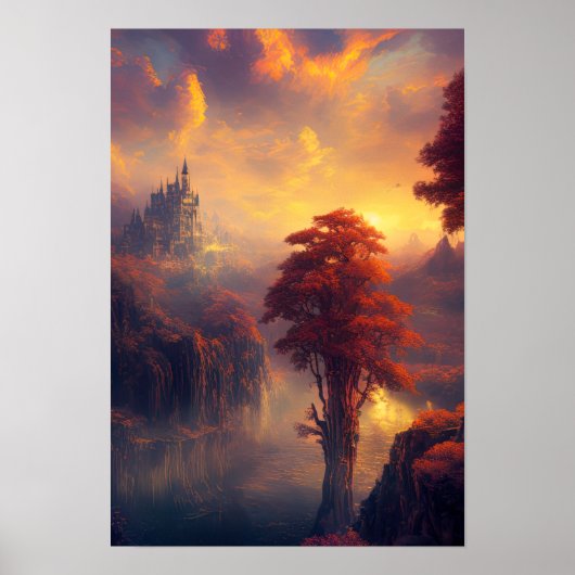 Sunset Kingdom, The Enchanted Castle Poster (Vorne)
