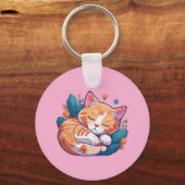 Sunset Kitty Schlüsselanhänger (Vorderseite)