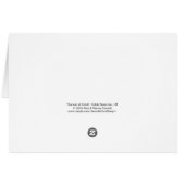 Sunset Kolob Reservoir Utah Blank Grußkarte (Rückseite Horizontal)