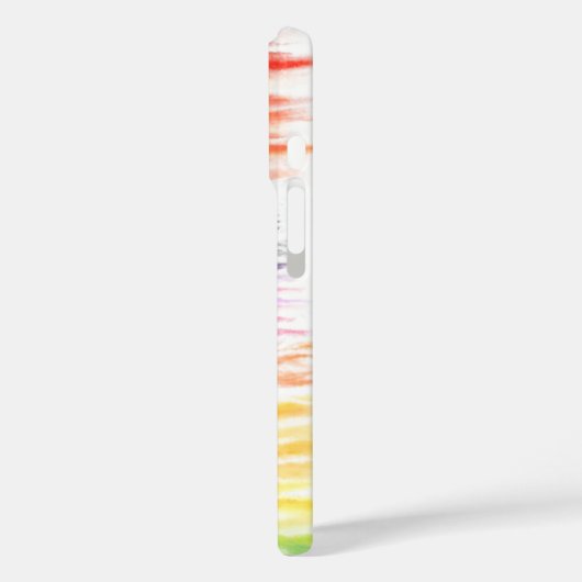 Sunset Lady iPhone Case (Rückseite / Links)