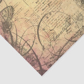 Sunset Ladys decoupage Seidenpapier (Ausschnitt)