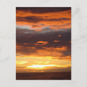 Sunset Lahaina Maui Hawaii Postkarte