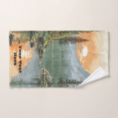 Sunset Lake Badhandtuch Set (Handtuch)