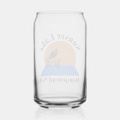 Sunset Lake Can Glass Dosenglas (Rückseite)