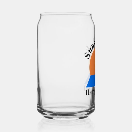 Sunset Lake Can Glass Dosenglas (Rechts)