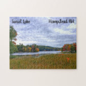 Sunset Lake Fall Puzzle (Horizontal)