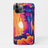 Sunset Lake Fantasy Art Case-Mate iPhone Hülle (Rückseite)