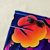 Sunset Lake Fantasy Art Strandtuch (Beispiel)