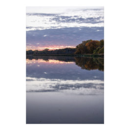 Sunset Lake Fotodruck