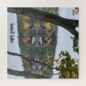 Sunset Lake Large Fall Puzzle (Horizontal)