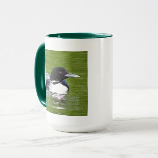 Sunset Lake Loon Tasse (Vorderseite Links)