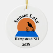 Sunset Lake Ornament (Vorne)