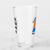 Sunset Lake Pint Glass Glas (Rechts)