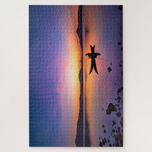 Sunset Lake Puzzle (Vertikal)
