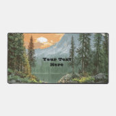 Sunset Lake Schreibtischunterlage (Vorderseite)