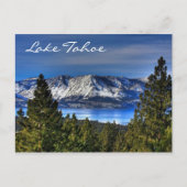 Sunset Lake Tahoe Nevada Postcard Postkarte (Vorderseite)