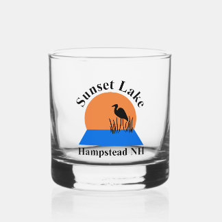 Sunset Lake Whiskey Glass Whiskyglas