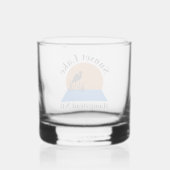Sunset Lake Whiskey Glass Whiskyglas (Rückseite)