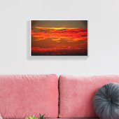 Sunset Landescape Leinwanddruck (Insitu (Wohnzimmer))