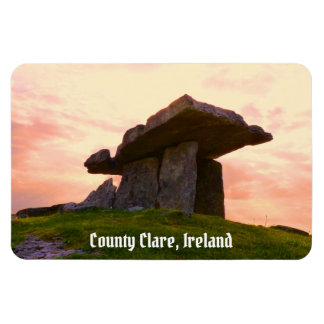 Sunset Landkreis Clare Dolmen Magnet