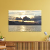 Sunset Landscape Canvas Print Leinwanddruck (Insitu (Wohnzimmer))
