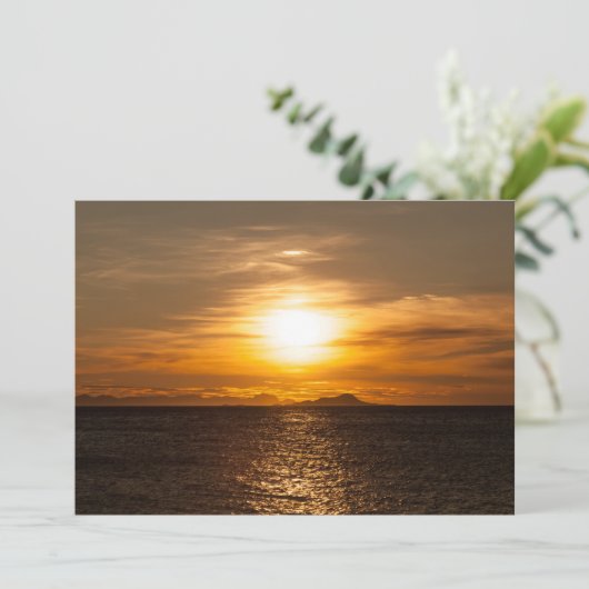 Sunset Landscape Foto (Stehend Vorderseite)