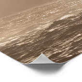 Sunset Landscape Foto Poster (Ecke)