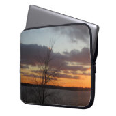Sunset Laptop Sleeve (Vorderseite Links)