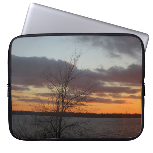 Sunset Laptop Sleeve (Vorderseite)