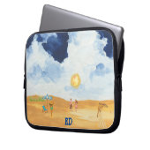 SUNSET LAPTOP SLEEVE (Vorderseite Links)