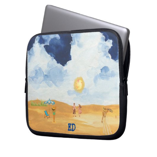 SUNSET LAPTOP SLEEVE (Vorderseite Links)
