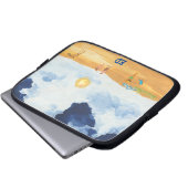 SUNSET LAPTOP SLEEVE (Vorne Knopf)
