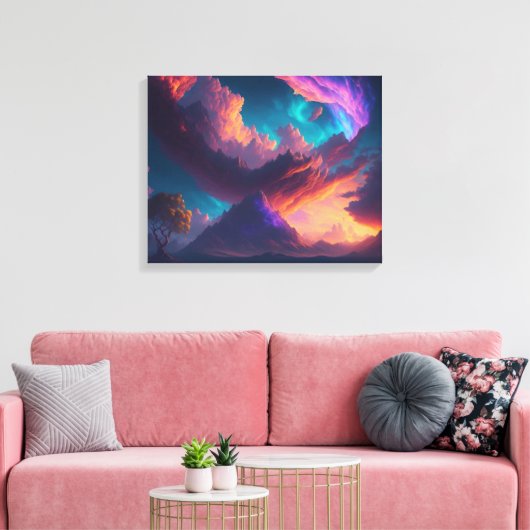 Sunset Leinwanddruck (Insitu (Wohnzimmer))