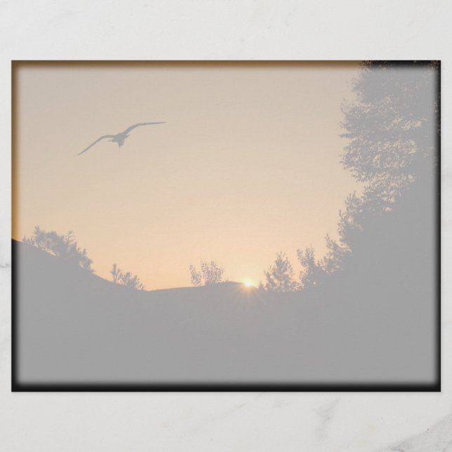 Sunset Letterhead (Vorderseite)