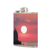 Sunset Lighthouse Flachmann (Links)