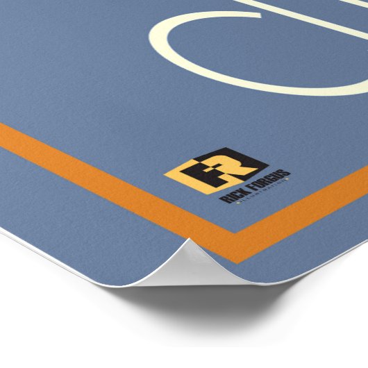 Sunset Limited Railway vintage poster  (Ecke)