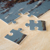 Sunset Lit Harbour Siegel I in San Diego Puzzle (Seite)