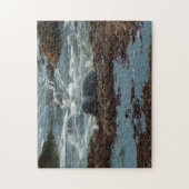 Sunset Lit Harbour Siegel I in San Diego Puzzle (Vertikal)