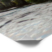 Sunset Lit Harbour Siegel II in San Diego Poster (Ecke)