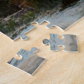 Sunset Lit Harbour Siegel II in San Diego Puzzle (Seite)