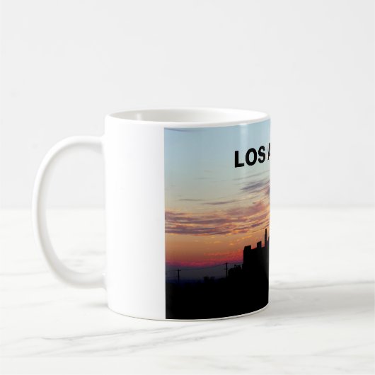 Sunset Los Angeles Kaffeetasse (Links)