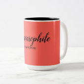 Sunset Lover Zweifarbige Tasse (VorderseiteRechts)