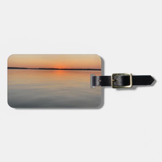 Sunset Luggage Tag  Gepäckanhänger (Vorderseite horizontal)
