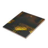 Sunset Magic Abstrakt Fliese (Seite)