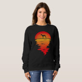 Sunset Manchester Terrier Dog Sweatshirt (Vorne ganz)