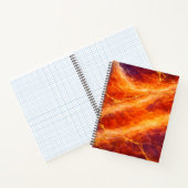 Sunset Marble with Gold Veining Notizblock (Innenseite)