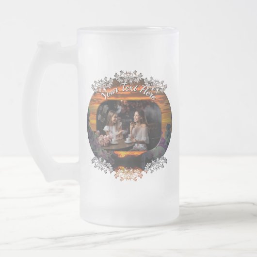 Sunset Marina Friends 2584 Mattglas Bierglas (Links)