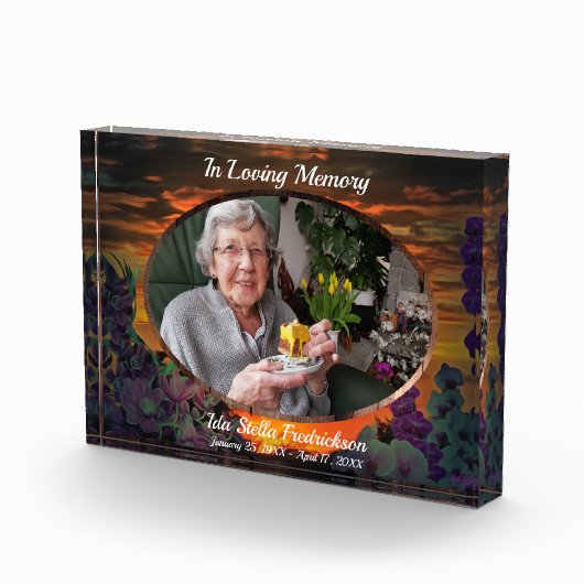 Sunset Marina in Loving Memory 2584 Fotoblock (Rechts)