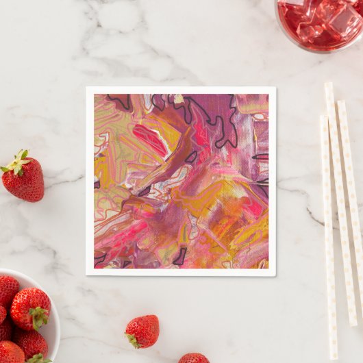 Sunset Maze Serviette (Beispiel)