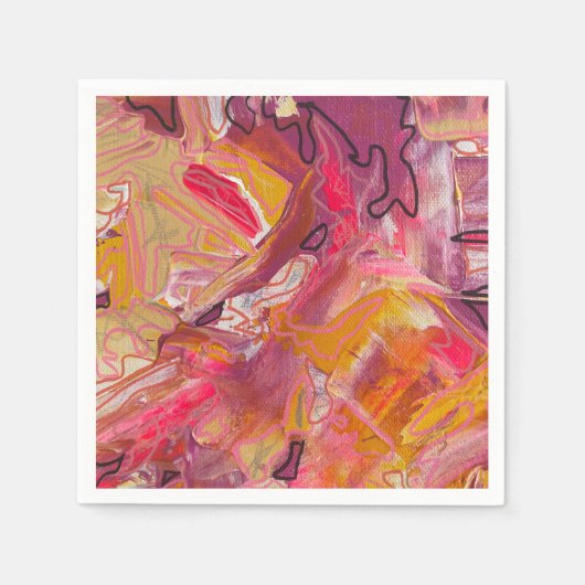 Sunset Maze Serviette (Vorderseite)